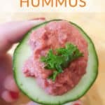 Recipe for Tangy Beetroot Hummus