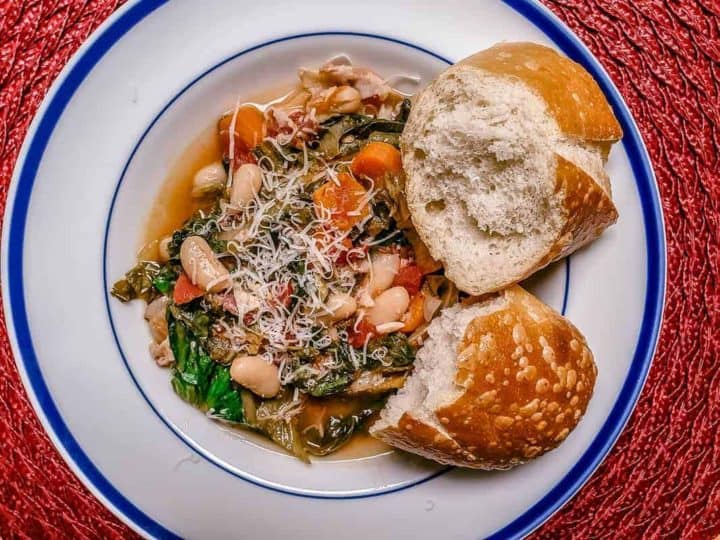 Recipe For Escarole And Beans With Pancetta