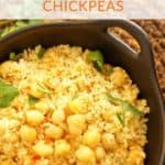Harissa Couscous And Chickpeas Recipe