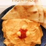 Moroccan Inspired Harissa Hummus Recipe