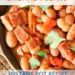 Instant Pot Borracho Beans Recipe - Drunken Beans