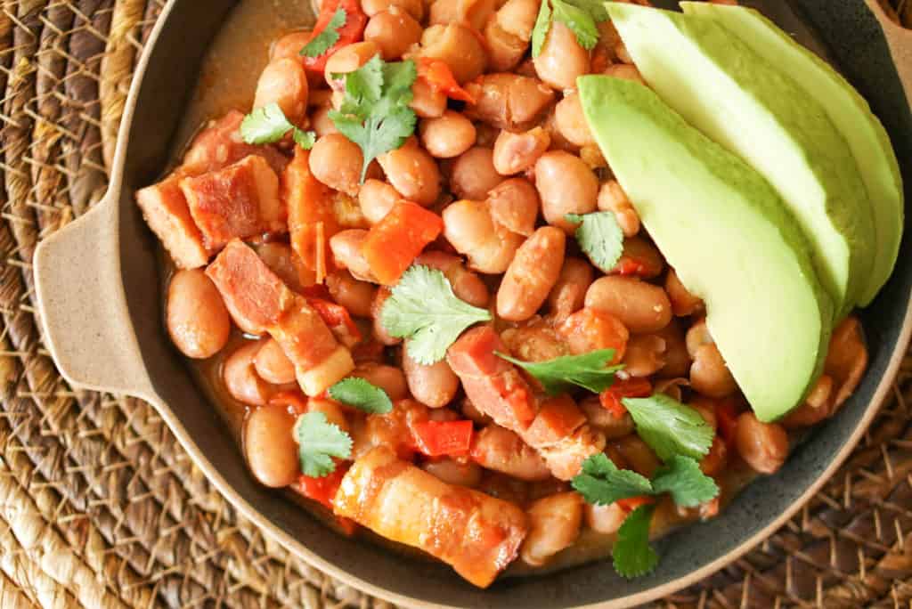 Instant Pot Borracho Beans Recipe - Drunken Beans