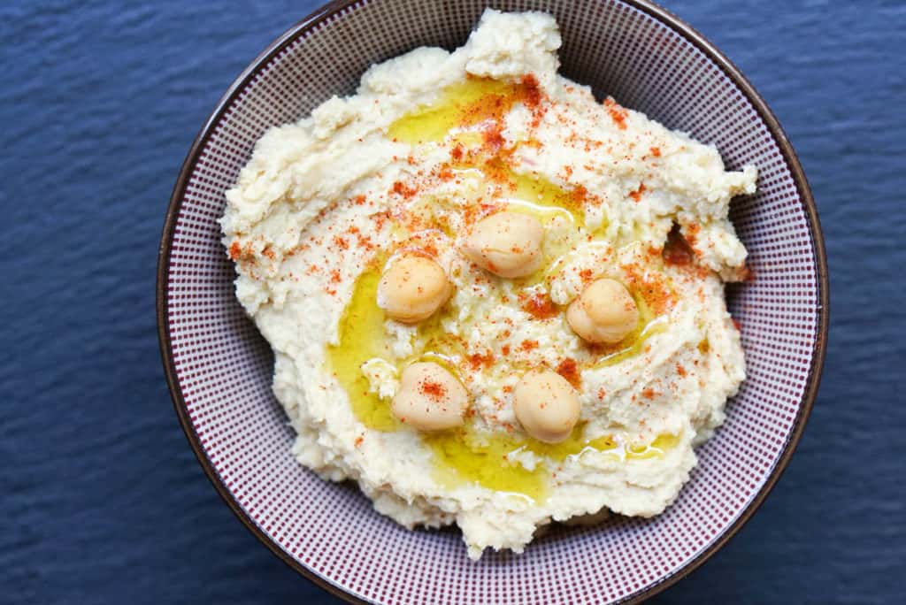 Hummus with canned chickpeas