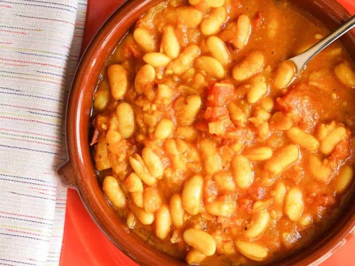Loubia Recipe - Stewed Moroccan Beans
