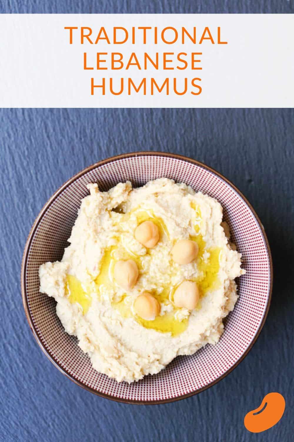 Traditional Lebanese Hummus Recipe - The Bean Bites