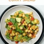Creamy Curry Chickpea Salad