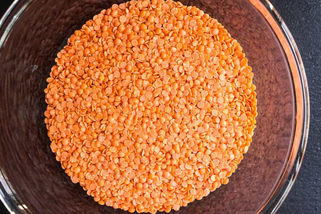 cooking with red lentils