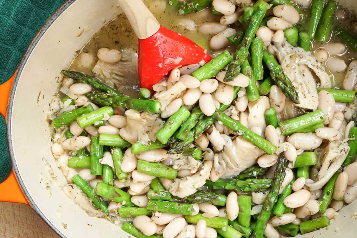 Vegetarian Cannellini Bean Cassoulet - The Bean Bites