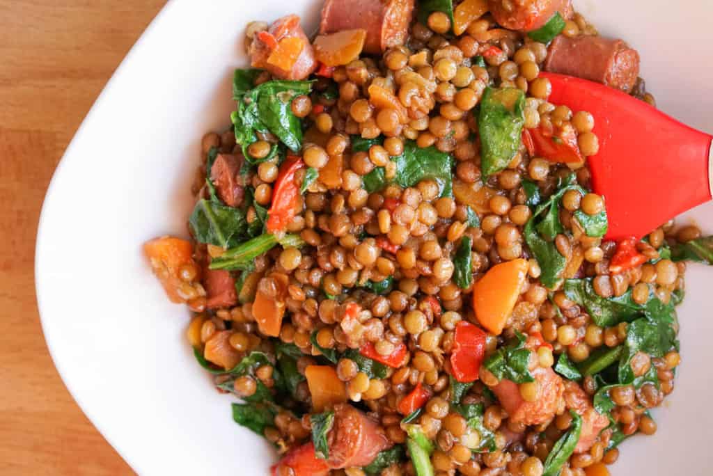 Spanish Chorizo And Lentil Stew