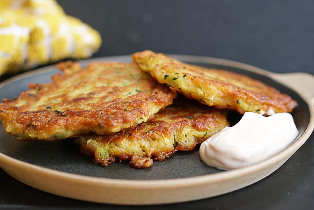 Zucchini And Lentil Fritters